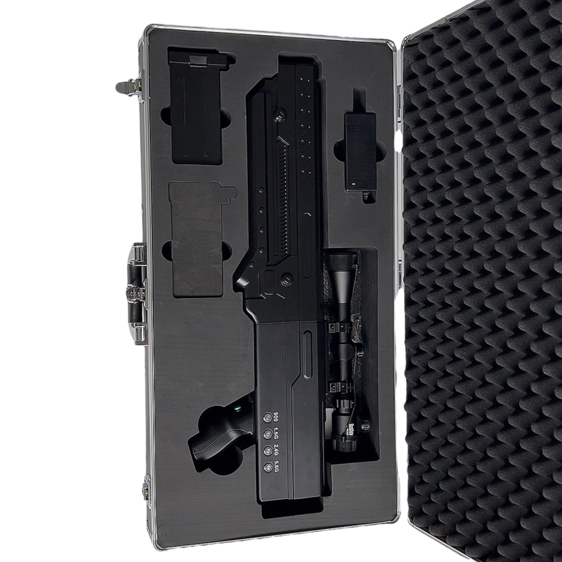  黄龙手持便携式枪型低空防御反制四通道B型