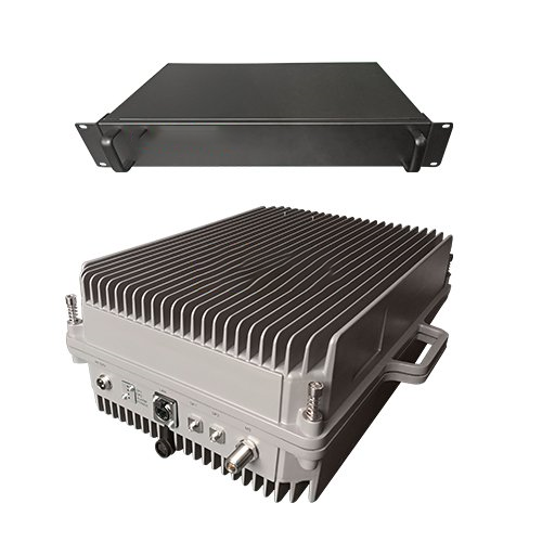  黄龙TETRA800数字警用集群数字光纤直放站远近端机